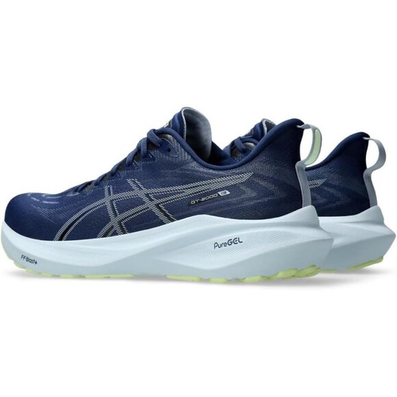 ASICS Men's GT-2000 13 Running Lace Up Blue Shoes Comfortable Sneakers - Picture 3 of 9